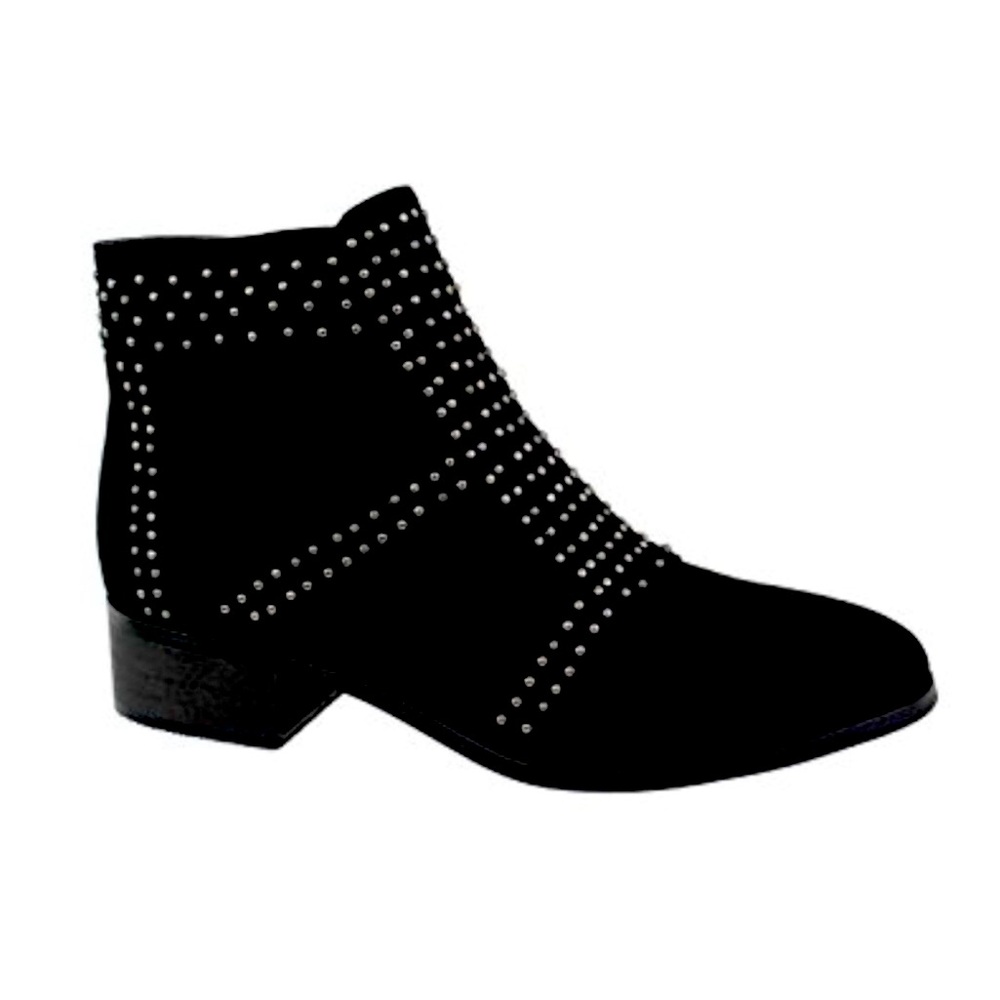 YOKI Paladino Studded Black Boots